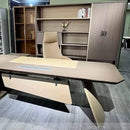 Hartwell · Modern Office Shelves w/ Lighting & Storage