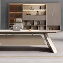 Hartwell · Modern Office Shelves w/ Lighting & Storage