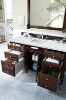 James Martin Brittany 60" Single Bathroom Vanity, Burnished Mahogany