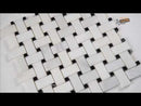 Greecian White Basketweave 12" x 12" Polished Marble Mesh-Mounted Mosaic Tile Pattern-MSI Collection
