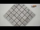 Napa Gray 12"x12" Glazed Ceramic Mesh-Mounted Mosaic Tile 2"x2"- MSI Collection