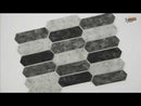 Urban Tapestry Picket Mesh-Mounted Mosaic Tile 9.84"x14.13" Textured Glass - MSI Collection