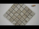 Napa Beige 12"x12" Glazed Ceramic Mesh-Mounted Mosaic Tile 2"x2"- MSI Collection