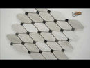 Bayview Elongated Octagon 11.81"x13.4" Glass Metal Stone Mesh-Mounted Mosaic Tile Pattern - MSI Collection
