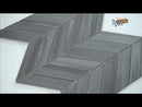 Water Color Graphite 12"x15" Glazed Porcelain Mesh-Mounted Mosaic Tile-MSI Collection
