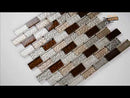 Ayres Blend 12"x12" Glass Mesh-Mounted Mosaic Tile 1"x2"- MSI Collection