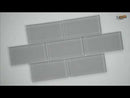 Oyster gray 3x6 glossy glass subway tile SMOT-GL-T-OYGR36 product shot profile view