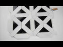 Retro Fretwork 12" x 12" Polished Marble Mesh-Mounted Mosaic Tile Pattern-MSI Collection