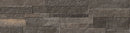 Veneer World Pro Ledgestone Ridge Black Smart-corner Quartz Look Porcelain Moldings 5.75x24