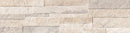 Veneer World Pro Ledgestone Ridge White Corner Quartz Look Porcelain Moldings 5.75x24