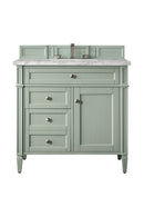 James Martin Brittany 36" Single Bathroom Vanity, Sage Green