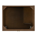 James Martin Myrrin 30" Single Bathroom Vanity, Mid-Century Walnut