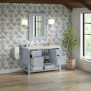 James Martin Breckenridge 48" Single Bathroom Vanity, Serenity Blue