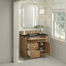 James Martin Lorelai 36" Single Bathroom Vanity, Light Natural Oak