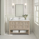 James Martin Breckenridge 48" Single Bathroom Vanity, Whitewashed Oak