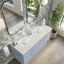 James Martin Breckenridge 60" Double Bathroom Vanity, Serenity Blue