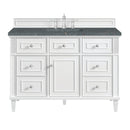 James Martin Lorelai 48" Single Bathroom Vanity, Bright White