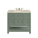 James Martin Breckenridge 36" Single Bathroom Vanity, Smokey Celadon