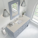 James Martin Breckenridge 60" Single Bathroom Vanity, Serenity Blue