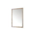 James Martin Glenbrooke 30" Mirror, Whitewashed Oak