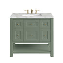 James Martin Breckenridge 36" Single Bathroom Vanity, Smokey Celadon