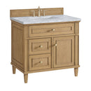 James Martin Lorelai 36" Single Bathroom Vanity, Light Natural Oak
