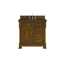 James Martin Brookfield 36" Single Bathroom Vanity, Honey Oak