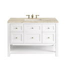 James Martin Breckenridge 48" Single Bathroom Vanity, Bright White