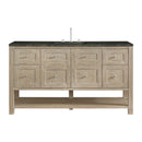 James Martin Breckenridge 60" Single Bathroom Vanity, Whitewashed Oak