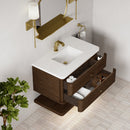 James Martin Allamari 36" Floating Single Bathroom Vanity, Sable