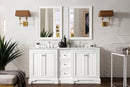 James Martin De Soto 72" Double Bathroom Vanity, Bright White