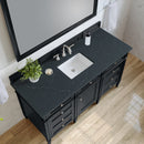 James Martin Brittany 60" Single Bathroom Vanity, Black Onyx
