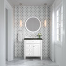 James Martin Brittany 30" Single Bathroom Vanity, Bright White
