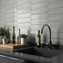 Roca Silver Drift Polished Ceramic Tiles 3x12