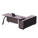 Zyner · Luxury L-Shaped Executive Desk