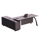 Zyner · Luxury L-Shaped Executive Desk
