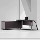 Zyner · Luxury L-Shaped Executive Desk