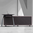 Zyner · Luxury L-Shaped Executive Desk