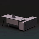 Zyner · Luxury L-Shaped Executive Desk
