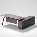 Zyner · Luxury L-Shaped Executive Desk