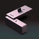 Zyner · Luxury L-Shaped Executive Desk