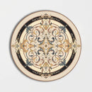 Round Aluminum Backed Multi Finish Lucerne Marble Medallions 36
