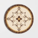 Round Aluminum Backed Multi Finish Marcus Marble Medallions 36