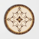 Round Aluminum Backed Multi Finish Marcus Marble Medallions 48