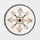 Round Aluminum Backed Multi Finish Mystic View Marble Medallions 48