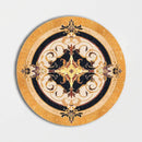 Round Aluminum Backed Multi Finish Neptune Marble Medallions 36