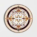 Round Aluminum Backed Multi Finish Rafael Marble Medallions 36