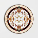 Round Aluminum Backed Multi Finish Rafael Marble Medallions 48
