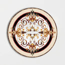 Round Aluminum Backed Multi Finish Rafael Marble Medallions 72