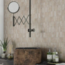 Royal Beige Honed Straight Sticks 5/8x3 Marble Mosaics 11 1/4x12 15/16